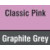 Classic Pink & Graphite Grey 
