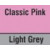 Classic Pink & Light Grey 