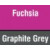 Fuchsia & Graphite Grey 
