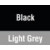 Black / Light Grey 