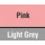Pink / Light Grey 